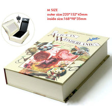 Załaduj obraz do przeglądarki galerii, Book Safes Key Lock Type High Quality Secret Book Hidden Security Safe Box Metal Steel Simulation Classic Book Style Size M
